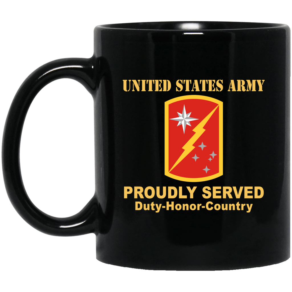 US ARMY 45TH SUSTAINMENT BRIGADE- 11 oz - 15 oz Black Mug-Mug-Army-CSIB-Veterans Nation