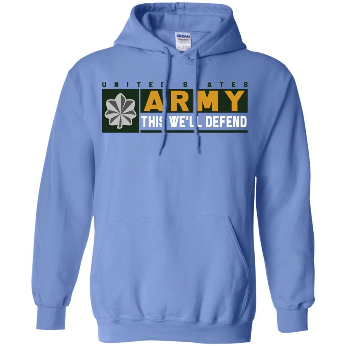 US Army O-5 This We Will Defend Long Sleeve - Pullover Hoodie-TShirt-Army-Veterans Nation