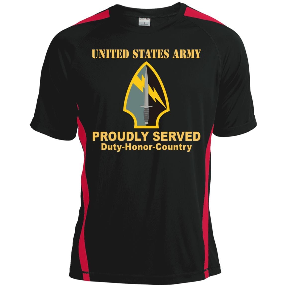 US ARMY 560 BATTLEFIELD SURVEILLANCE BRIGADE- Proudly Served T-Shirt On Front For Men-TShirt-Army-Veterans Nation