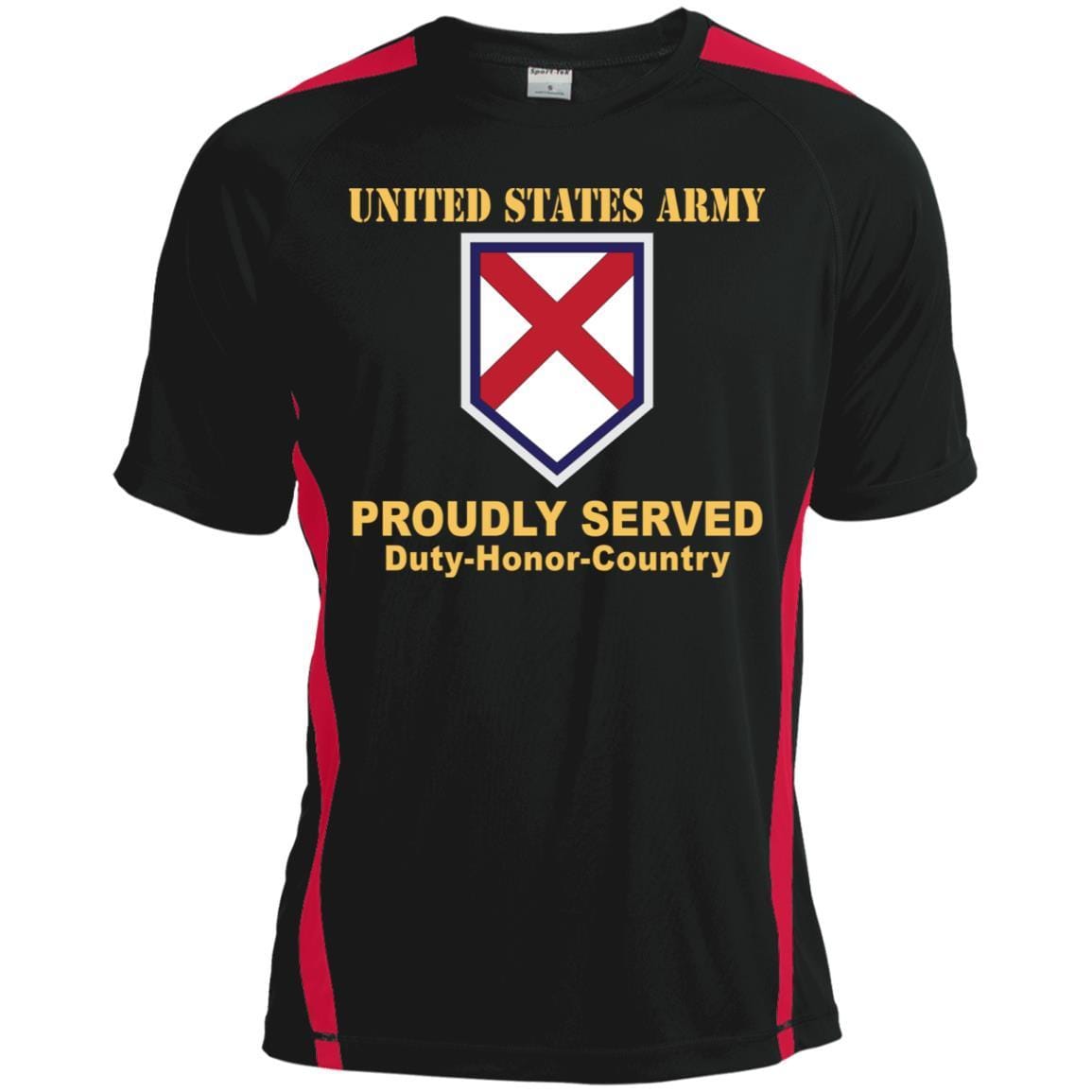 US ARMY 226TH MANEUVER ENHANCMENT BRIGADE- Proudly Served T-Shirt On Front For Men-TShirt-Army-Veterans Nation