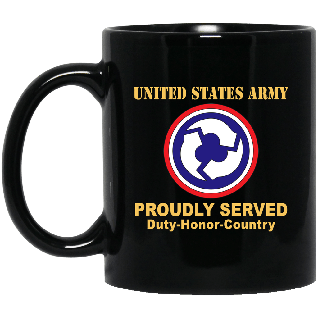 US ARMY 311TH SUSTAINMENT COMMAND- 11 oz - 15 oz Black Mug-Mug-Army-CSIB-Veterans Nation