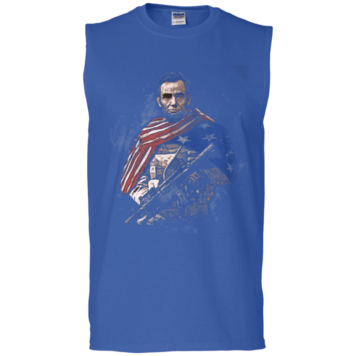 Military T-Shirt "Abraham Lincoln Soldier Presidents"-TShirt-General-Veterans Nation