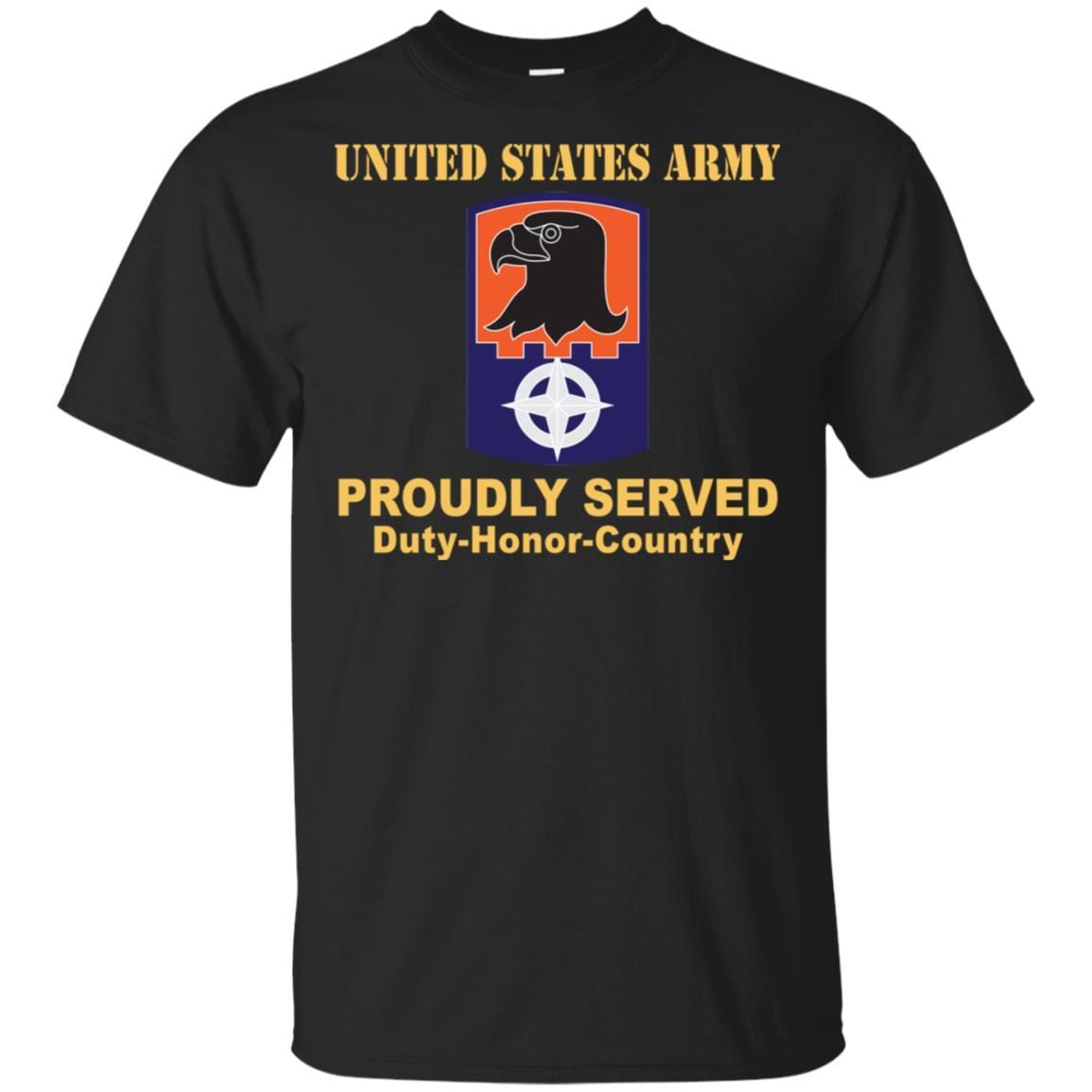 US ARMY 244TH AVIATION BRIGADE- Proudly Served T-Shirt On Front For Men-TShirt-Army-Veterans Nation