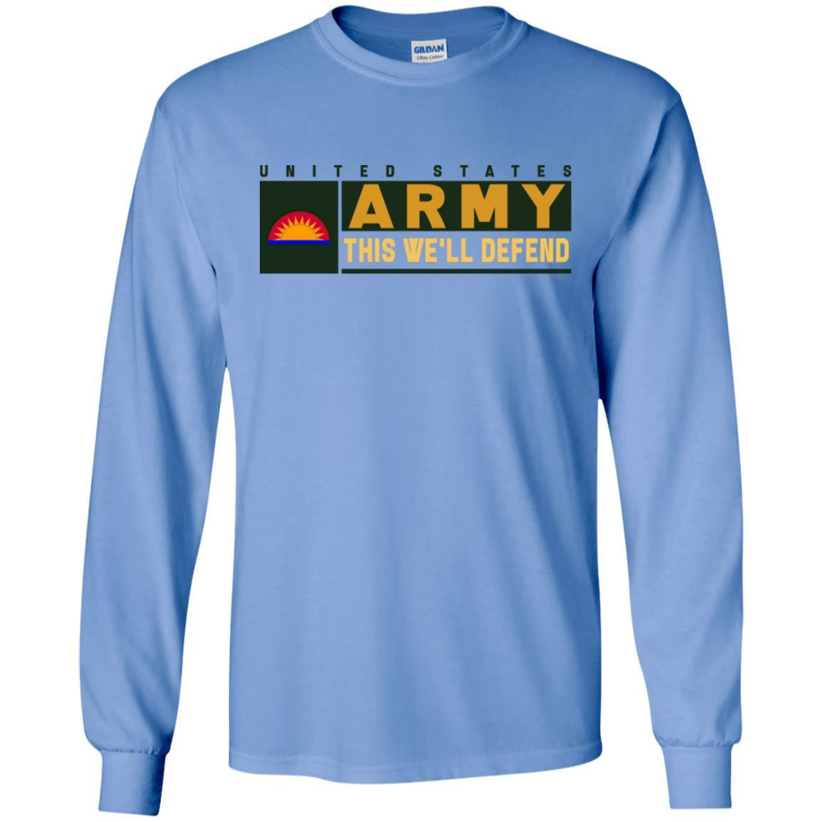 US Army 41ST INFANTRY BRIGADE COMBAT TEAM- This We'll Defend T-Shirt On Front For Men-TShirt-Army-Veterans Nation