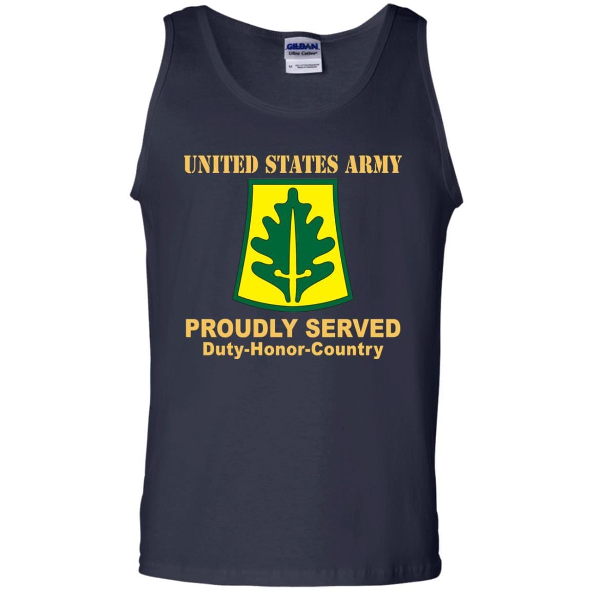 US ARMY 333RD MILITARY POLICE BRIGADE- Proudly Served T-Shirt On Front For Men-TShirt-Army-Veterans Nation