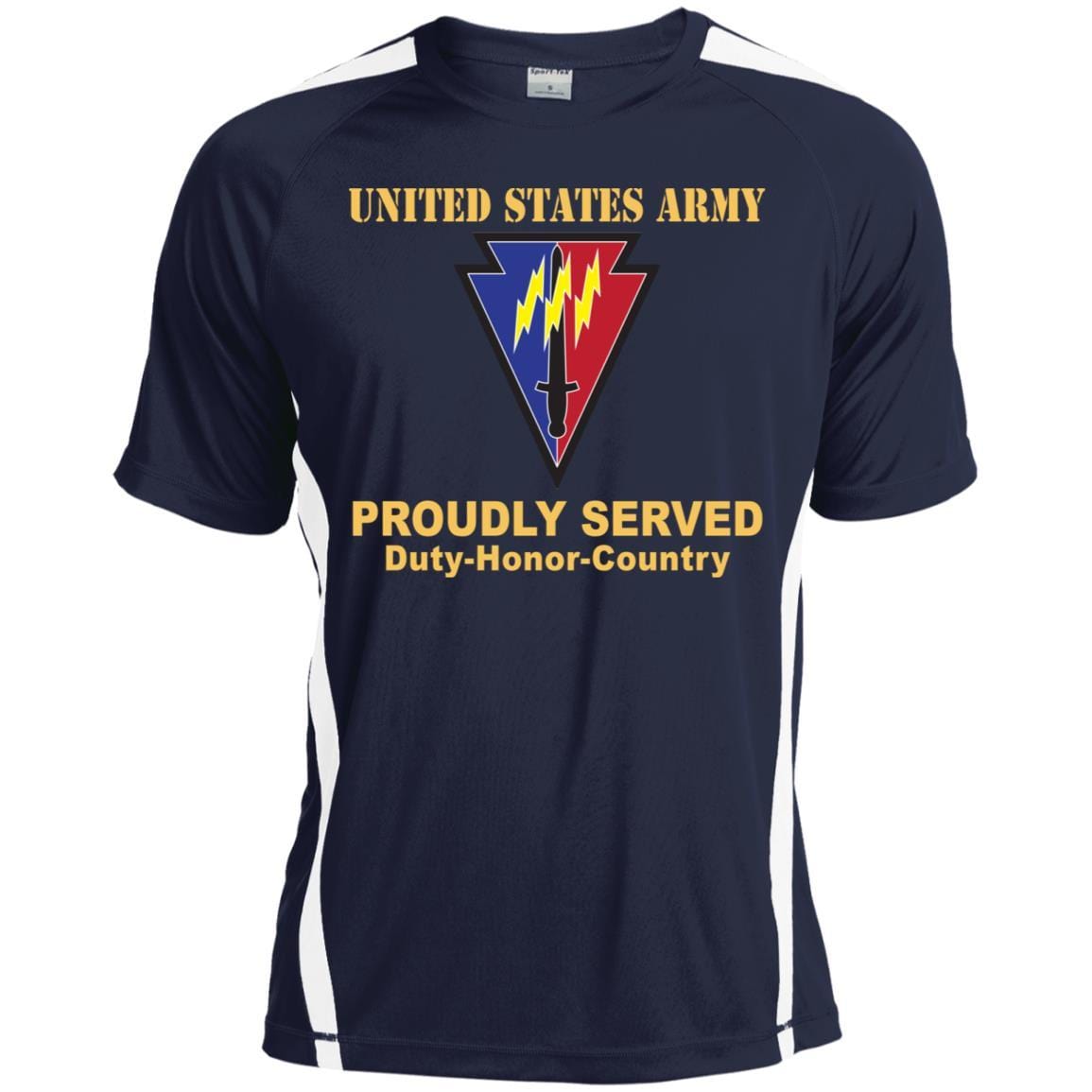 US ARMY 219TH BATTLEFIELD SURVEILLANCE- Proudly Served T-Shirt On Front For Men-TShirt-Army-Veterans Nation