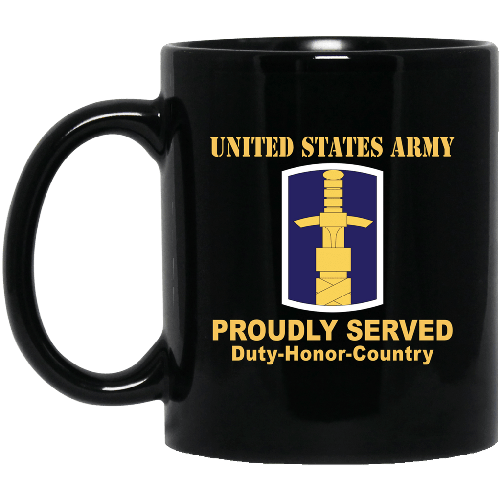 US ARMY 321 CIVIL AFFAIRS BRIGADE- 11 oz - 15 oz Black Mug-Mug-Army-CSIB-Veterans Nation