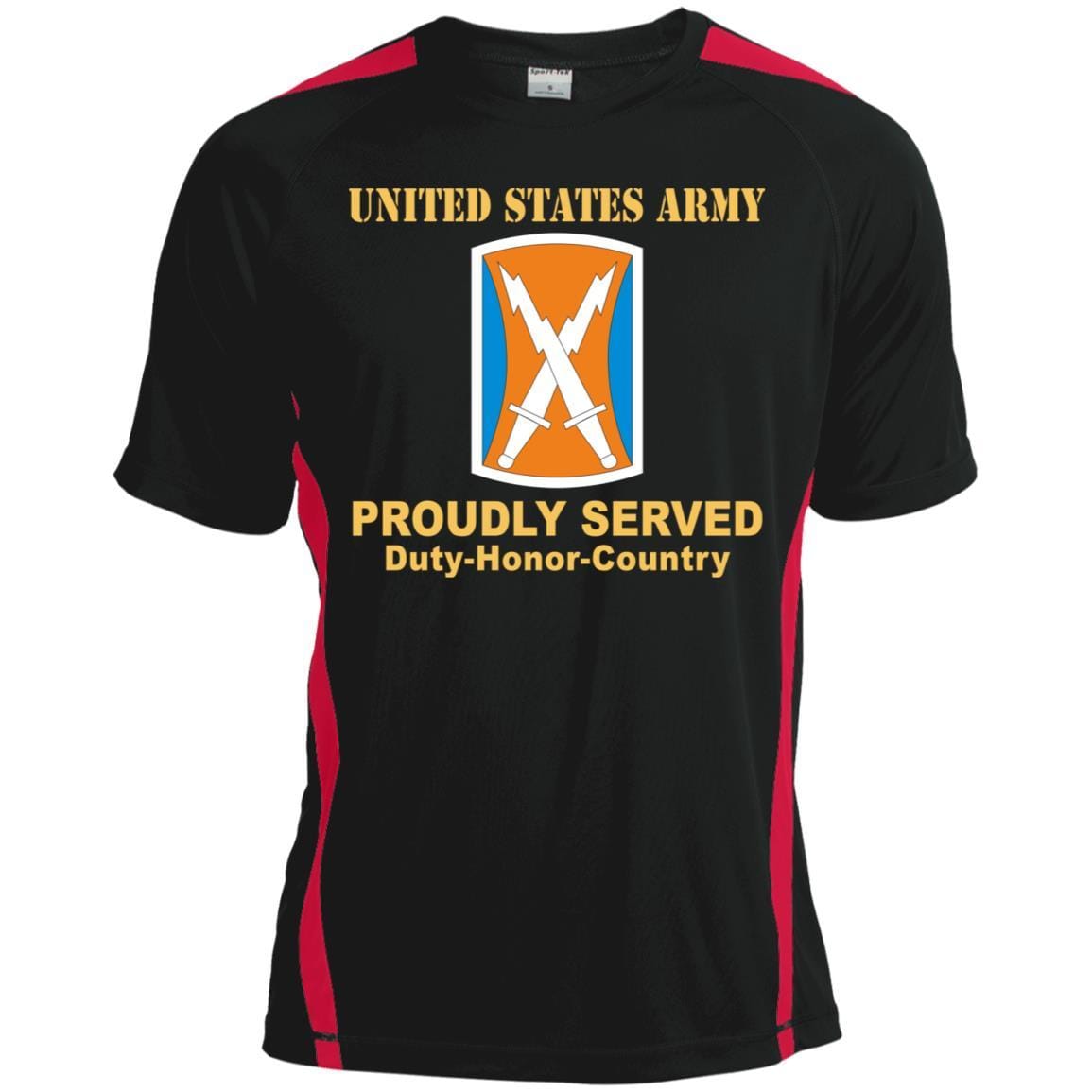 US ARMY 106TH SIGNAL BRIGADE- Proudly Served T-Shirt On Front For Men-TShirt-Army-Veterans Nation