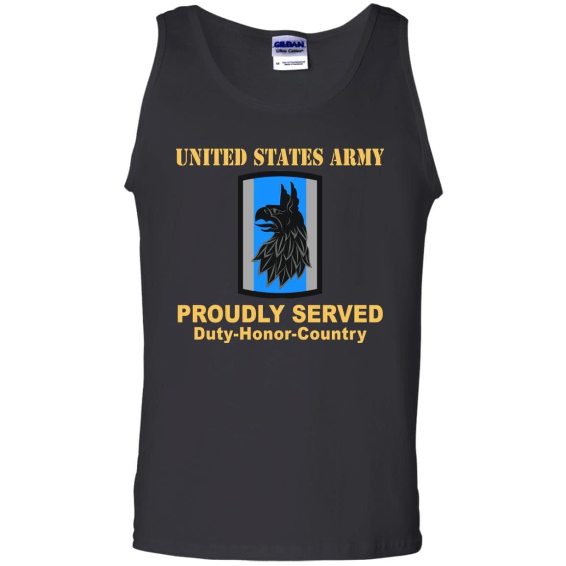 US ARMY 470 MILITARY INTELLIGENCE BRIGADE- Proudly Served T-Shirt On Front For Men-TShirt-Army-Veterans Nation