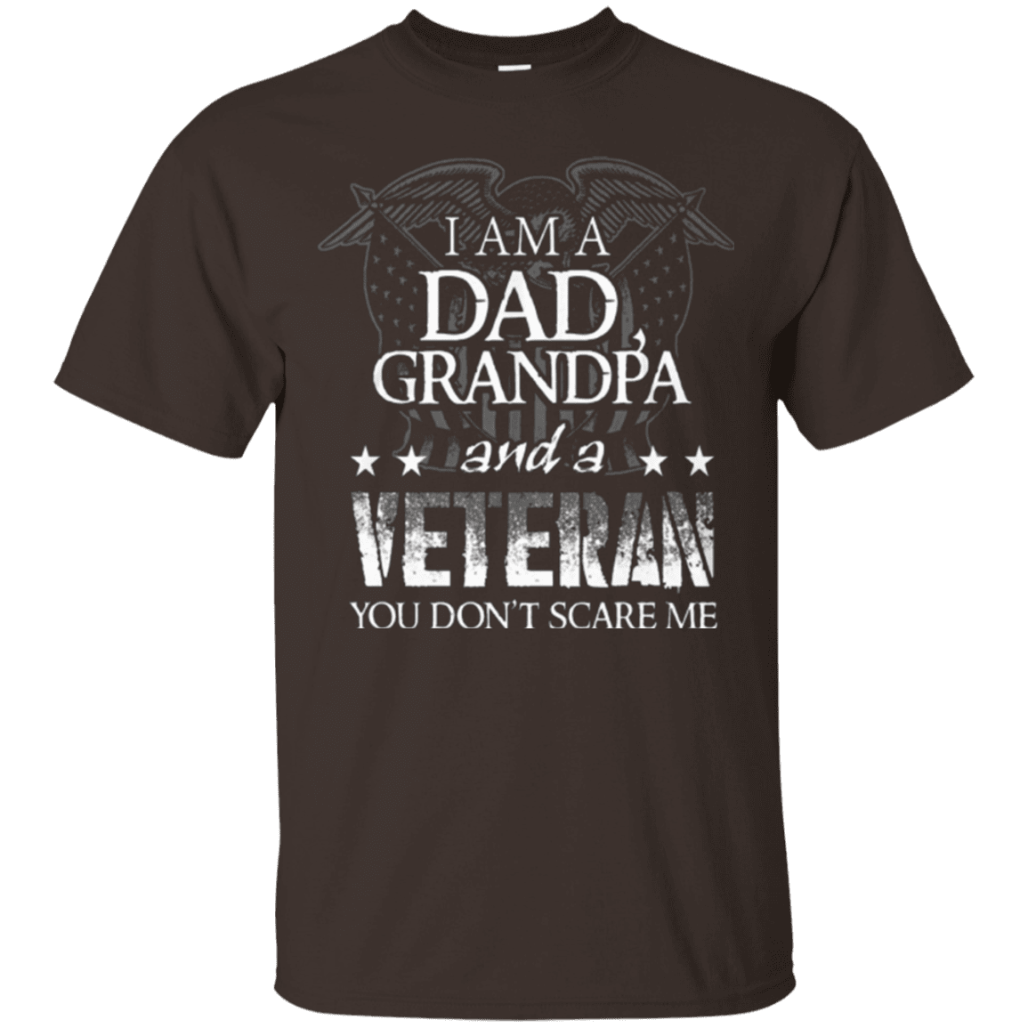 Military T-Shirt "I am Dad Grandpa And A Veteran"-TShirt-General-Veterans Nation