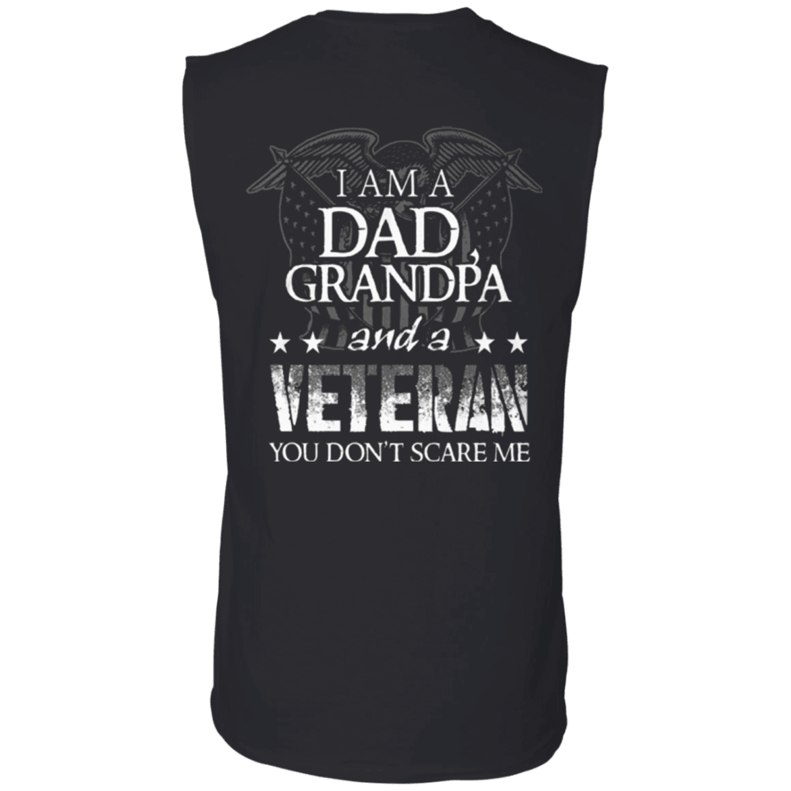 Tank Top "I am Dad Grandpa And A Veteran"-TShirt-General-Veterans Nation