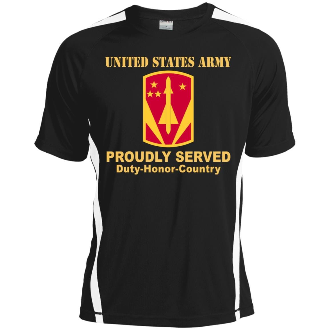 US ARMY 31ST AIR DEFENSE ARTILLERY BRIGADE - Proudly Served T-Shirt On Front For Men-TShirt-Army-Veterans Nation