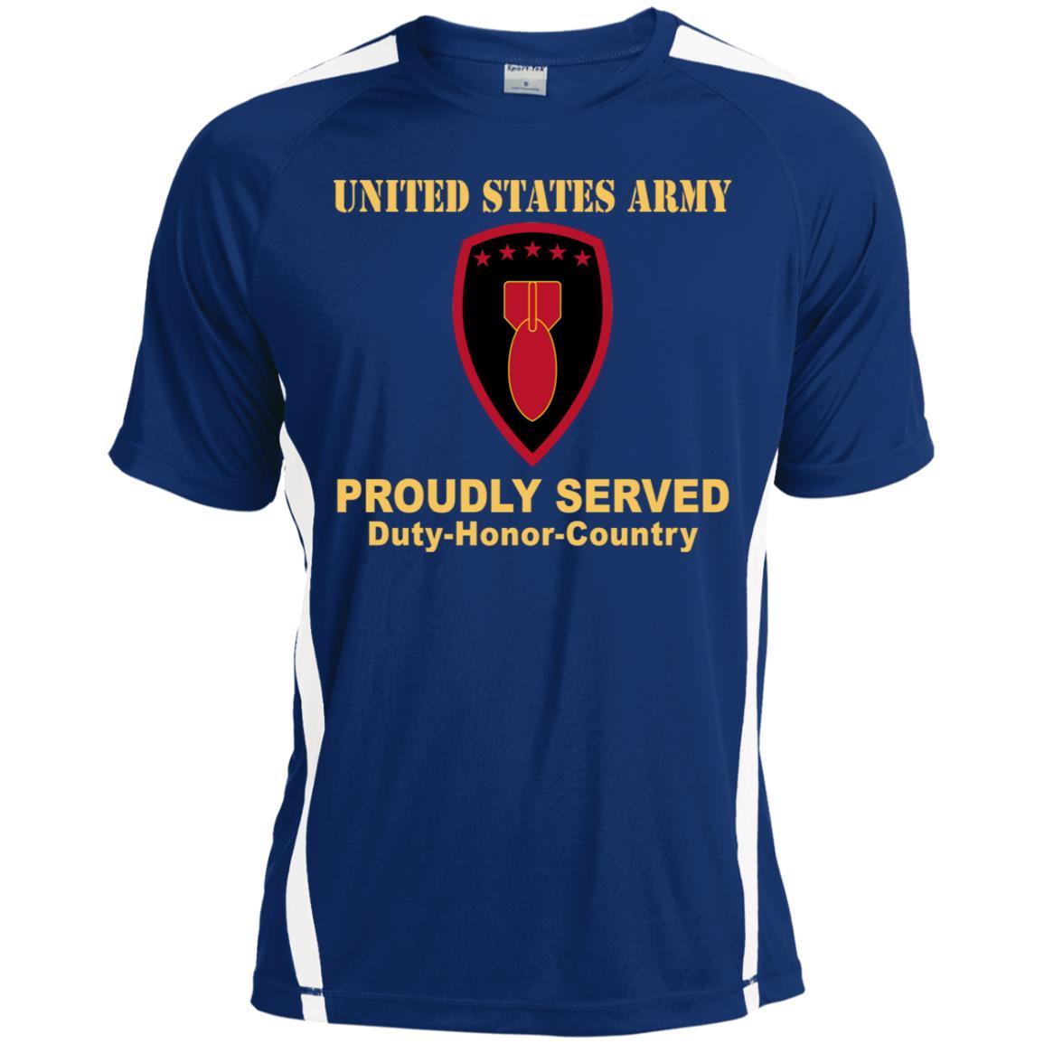 US ARMY 71ST ORDANCE GROUP (EOD) - Proudly Served T-Shirt On Front For Men-TShirt-Army-Veterans Nation