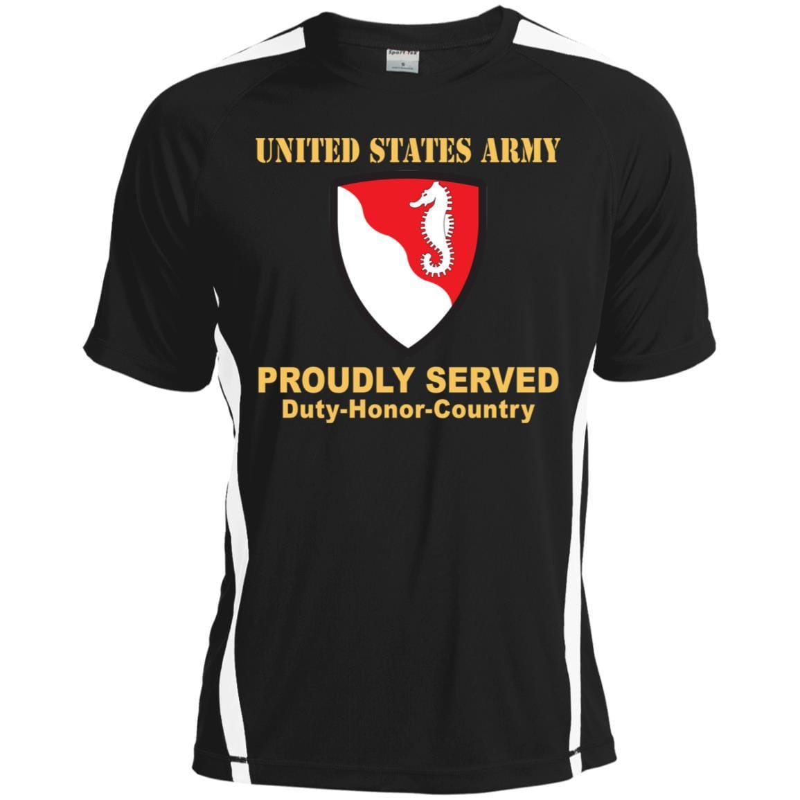 US ARMY 36TH ENGINEER BRIGADE- Proudly Served T-Shirt On Front For Men-TShirt-Army-Veterans Nation