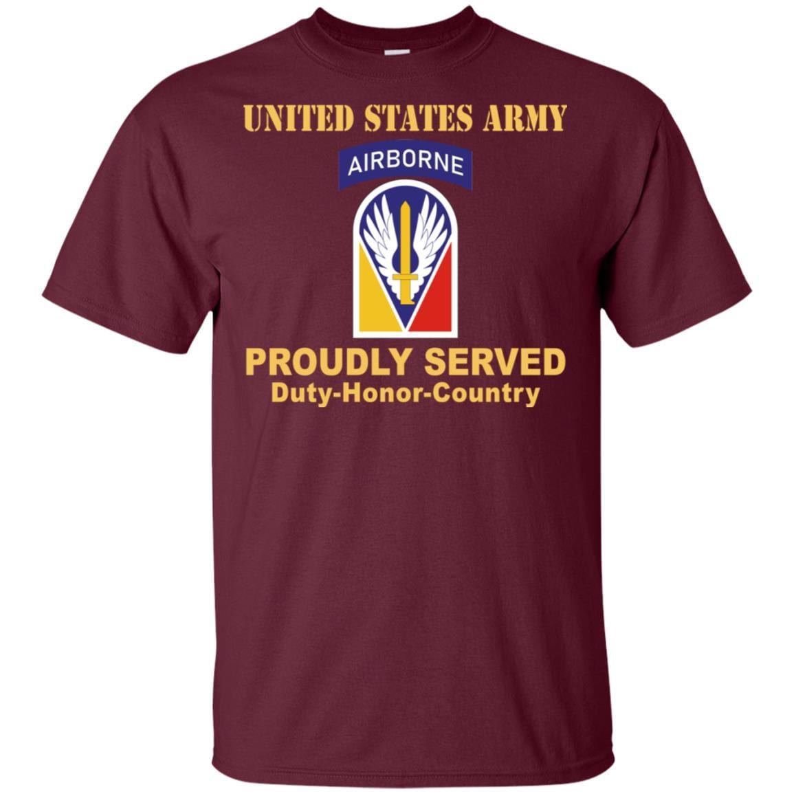US ARMY CSIB JOINT READINESS TRAINING CENTER- Proudly Served T-Shirt On Front For Men-TShirt-Army-Veterans Nation