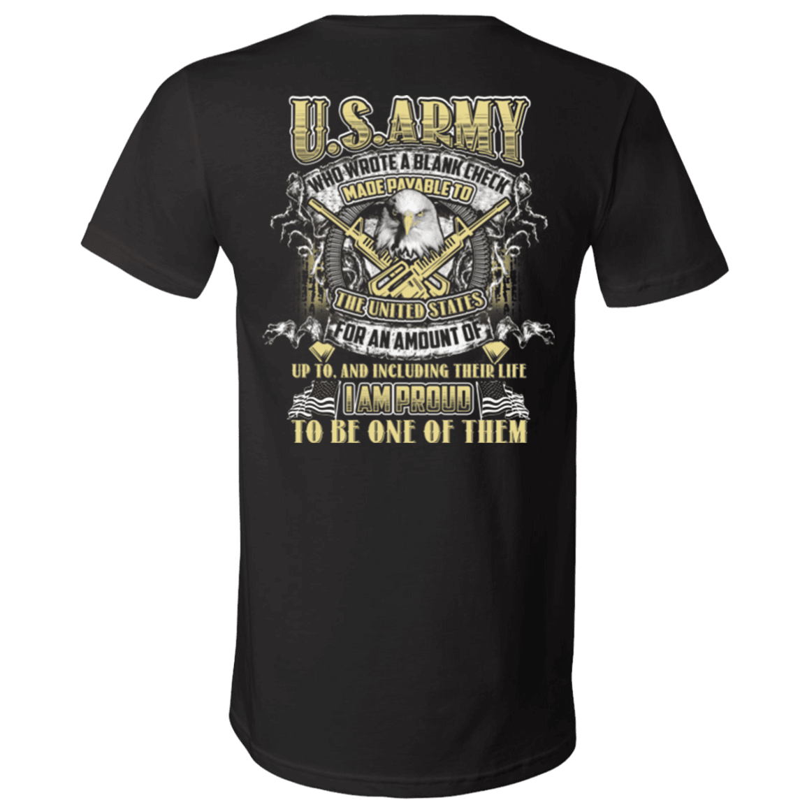 Proud To Be Veteran US Army T Shirt-TShirt-Army-Veterans Nation