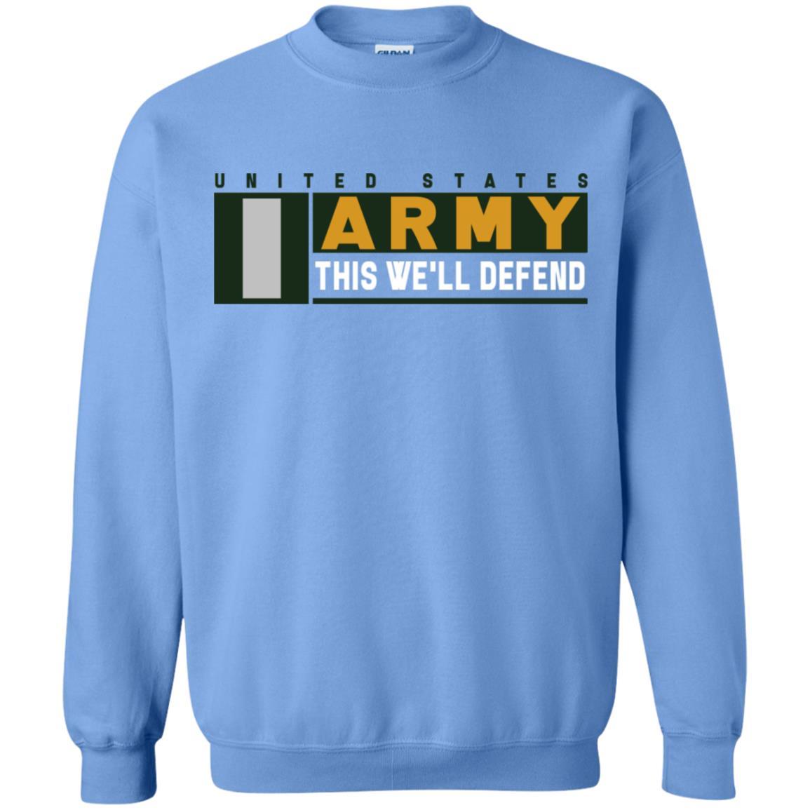 US Army O-2 This We Will Defend Long Sleeve - Pullover Hoodie-TShirt-Army-Veterans Nation