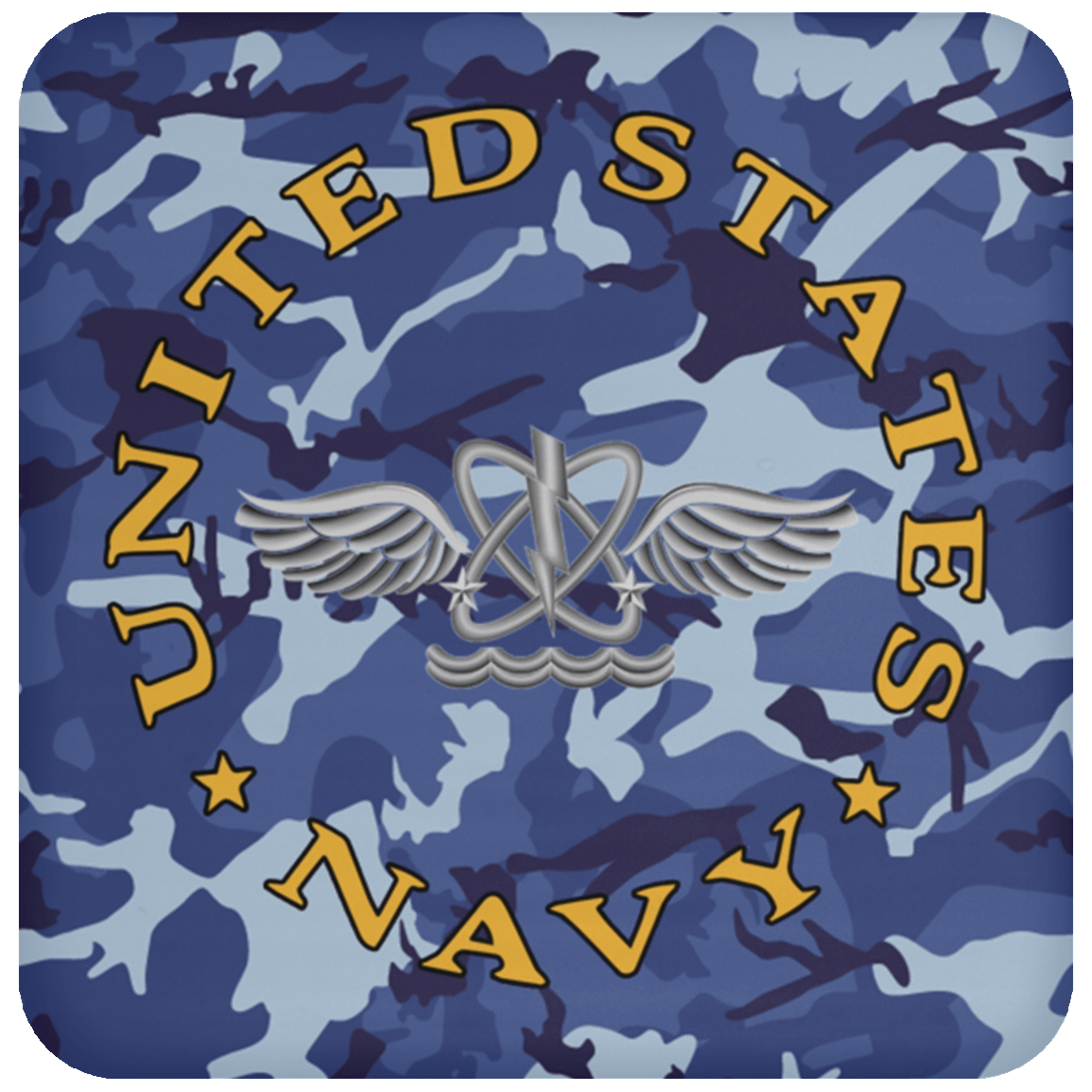 U.S Navy Naval aircrewman Navy AW - Proudly Served Coaster-Coaster-Navy-Rate-Veterans Nation