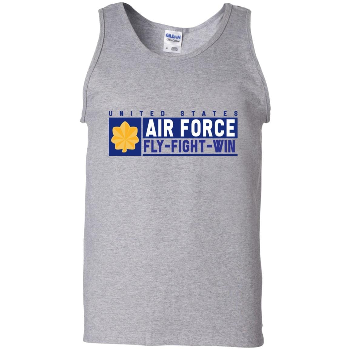 US Air Force O-4 Major Fly - Fight - Win T-Shirt On Front For Men-TShirt-USAF-Veterans Nation