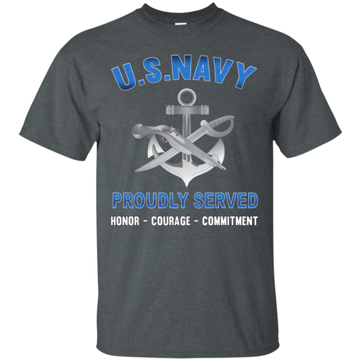 Navy Special Warfare Boat Operator Navy SB - Proudly Served T-Shirt For Men On Front-TShirt-Navy-Veterans Nation