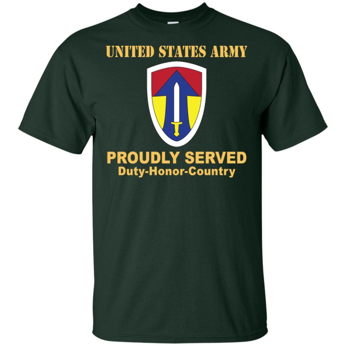 US ARMY 2 FIELD FORCE, VIETNAM- Proudly Served T-Shirt On Front For Men-TShirt-Army-Veterans Nation