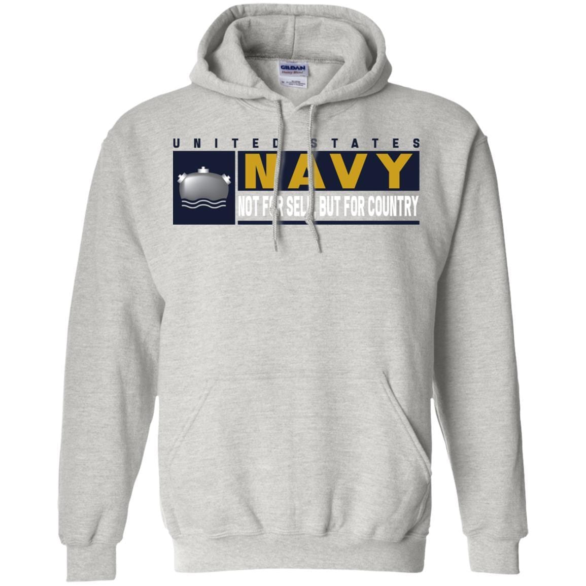 Navy Mineman Navy MN- Not for self Long Sleeve - Pullover Hoodie-TShirt-Navy-Veterans Nation