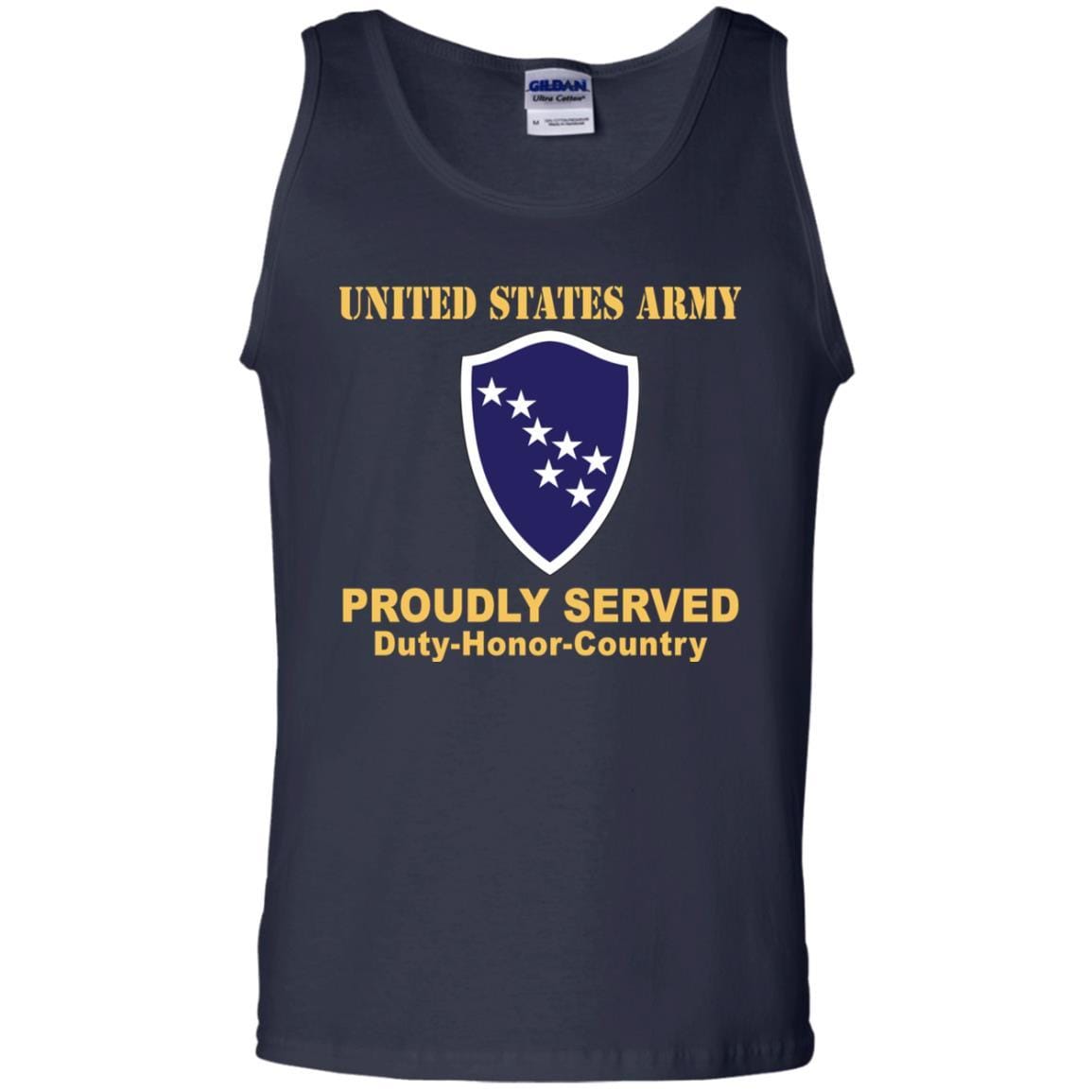 US ARMY CSIB ALASKA ARMY NG ELEMENT JOINT FORCES HEADQUARTERS- Proudly Served T-Shirt On Front For Men-TShirt-Army-Veterans Nation