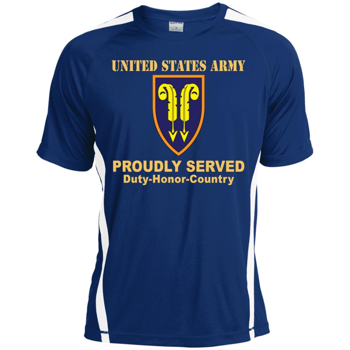 US ARMY 22ND SUPPORT COMMAND - Proudly Served T-Shirt On Front For Men-TShirt-Army-Veterans Nation