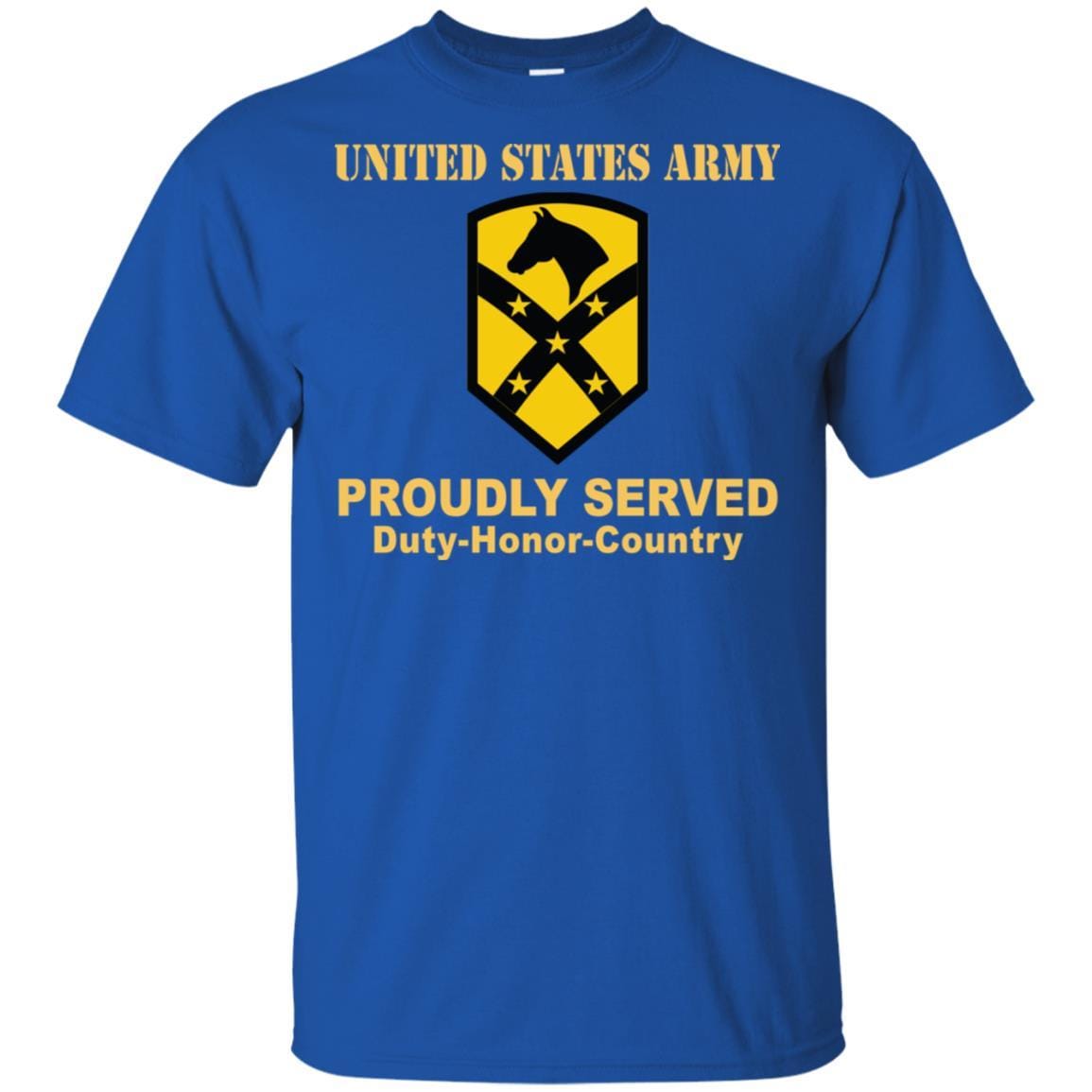 US ARMY 15TH SUSTAINMENT BRIGADE- Proudly Served T-Shirt On Front For Men-TShirt-Army-Veterans Nation