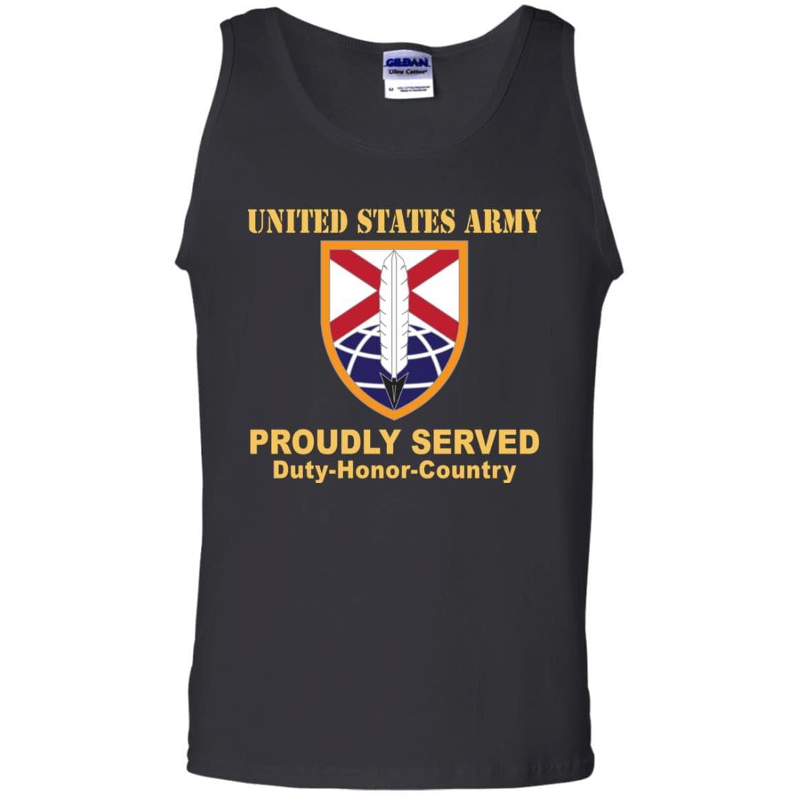 US ARMY 279TH ARMY FIELD SUPPORT BRIGADE- Proudly Served T-Shirt On Front For Men-TShirt-Army-Veterans Nation