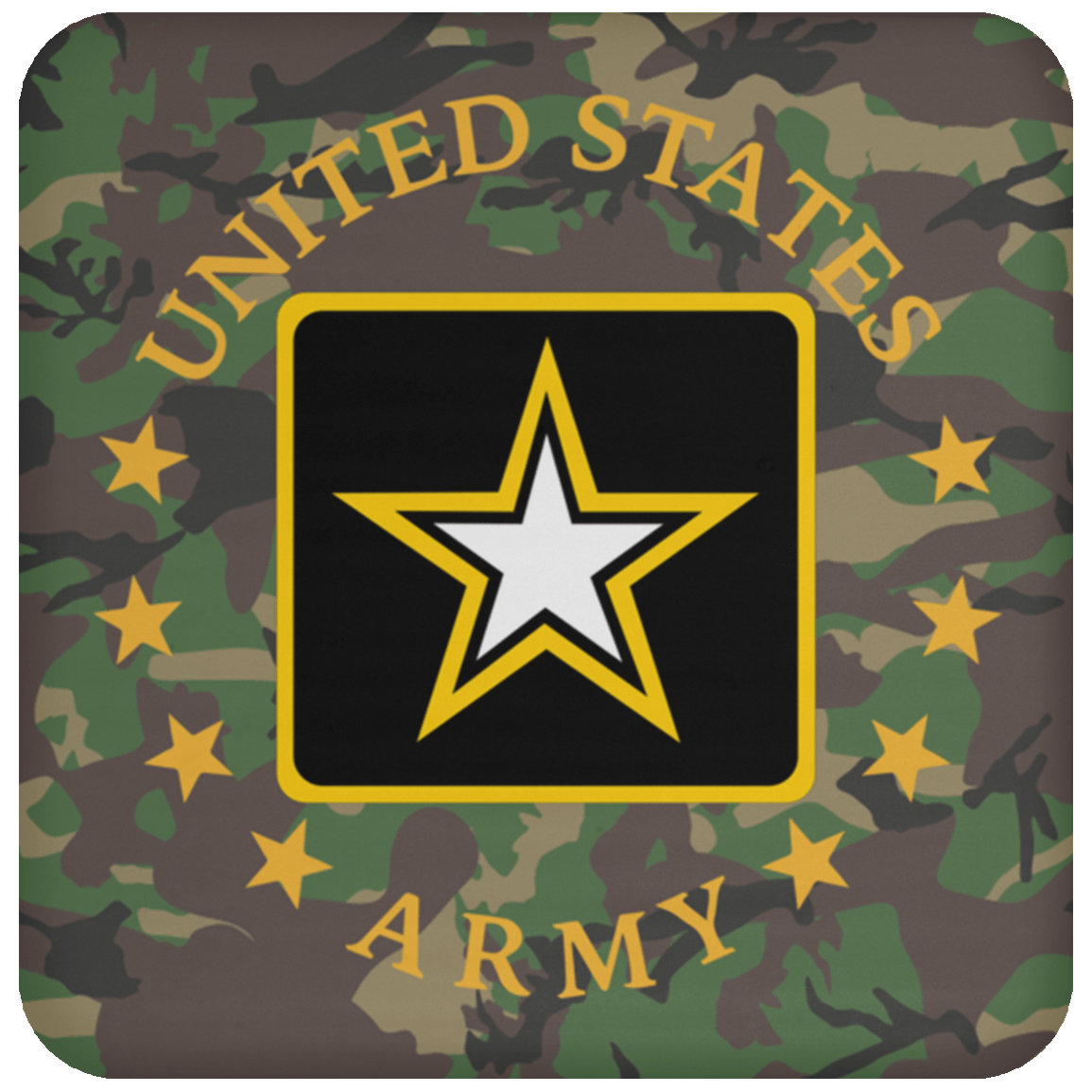 US Army Logo Coaster-Coaster-Army-Logo-Veterans Nation