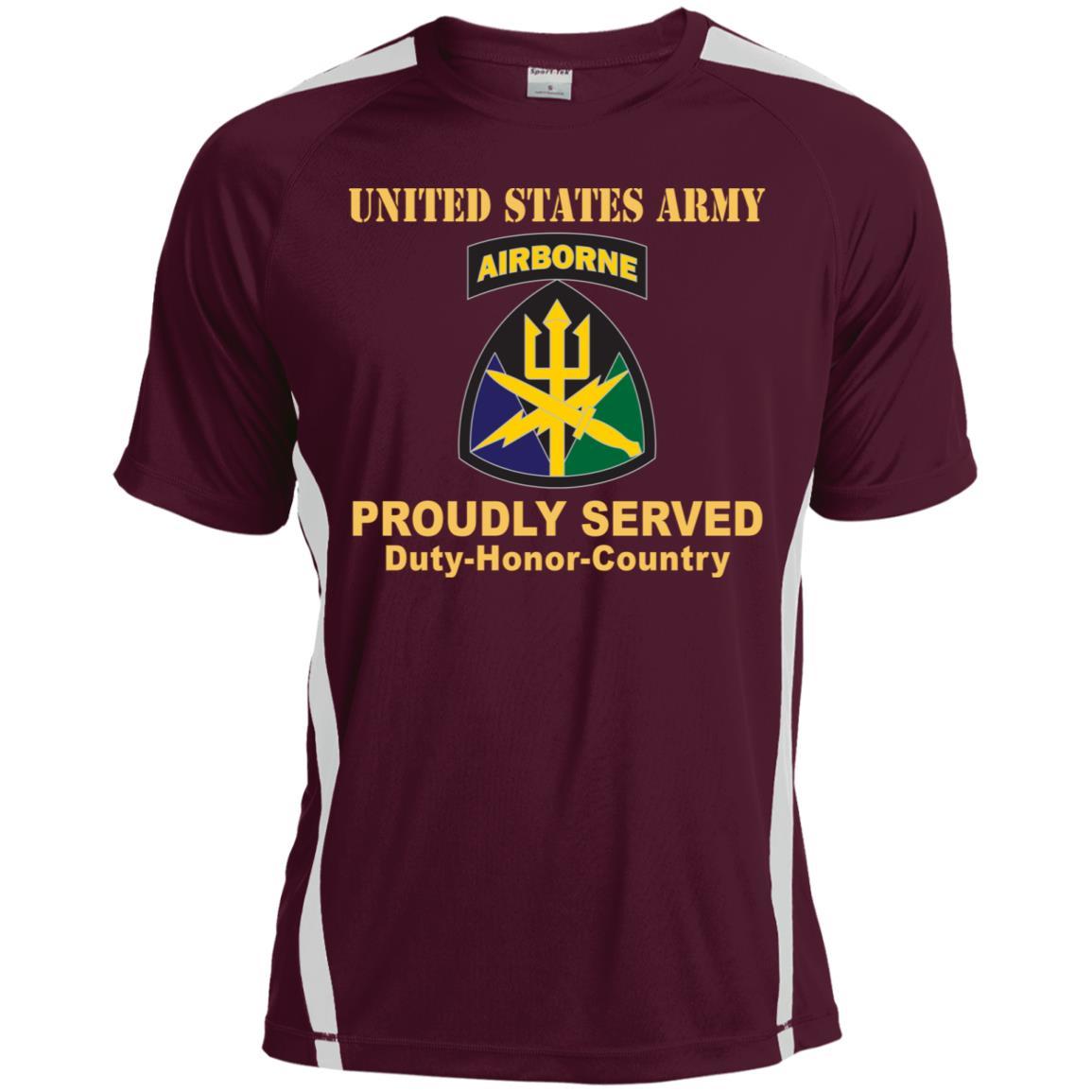 US ARMY SPECIAL OPERATIONS COMMAND JOINT FORCES- Proudly Served T-Shirt On Front For Men-TShirt-Army-Veterans Nation