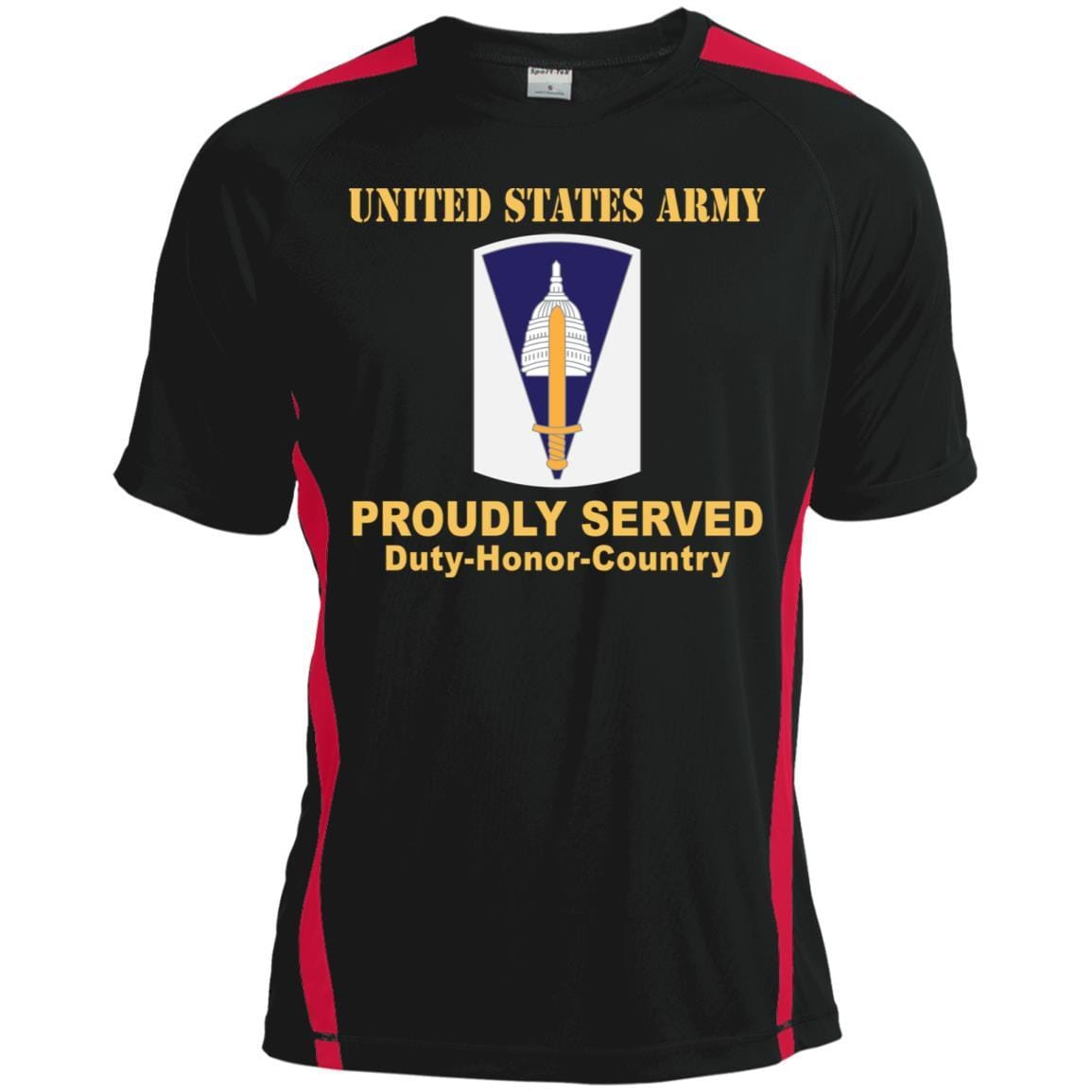 US ARMY 354TH CIVIL AFFAIRS BRIGADE- Proudly Served T-Shirt On Front For Men-TShirt-Army-Veterans Nation