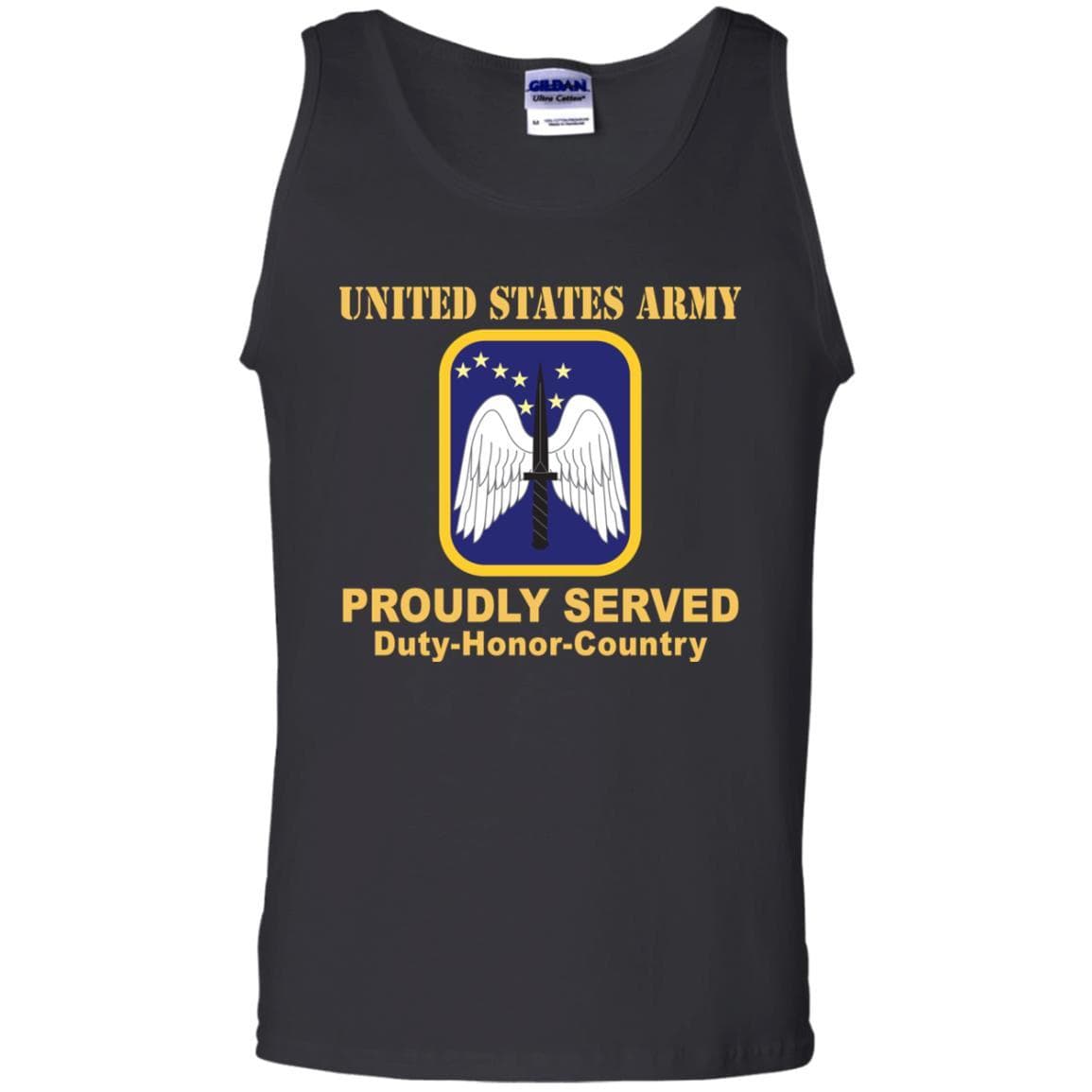 US ARMY 16TH AVIATION BRIGADE- Proudly Served T-Shirt On Front For Men-TShirt-Army-Veterans Nation