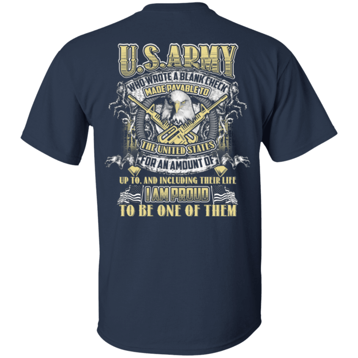 Proud To Be Veteran US Army T Shirt-TShirt-Army-Veterans Nation