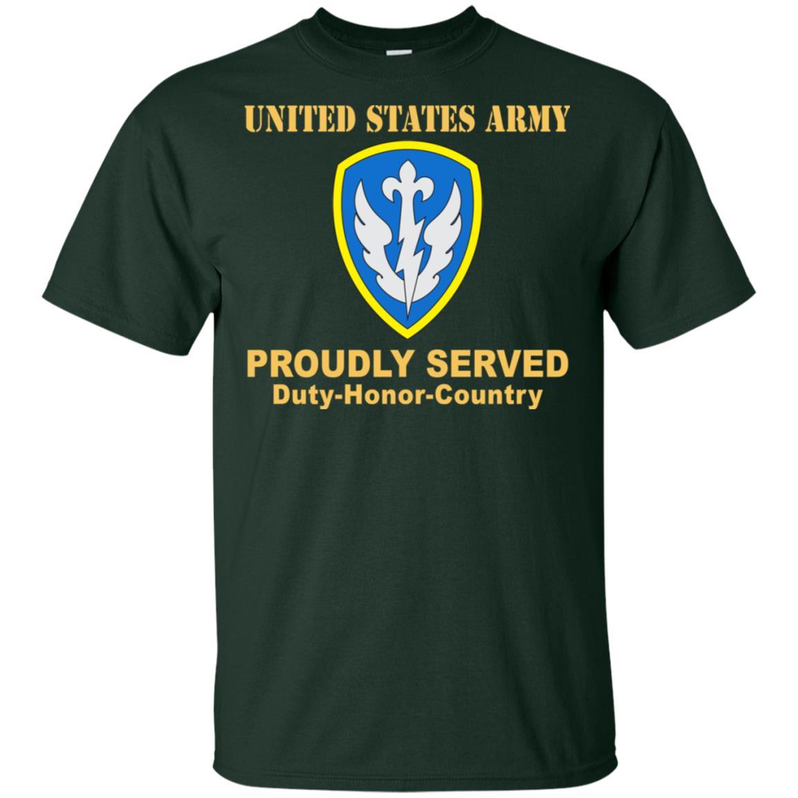 US ARMY 504TH BATTLEFIELD SURVEILLANCE- Proudly Served T-Shirt On Front For Men-TShirt-Army-Veterans Nation