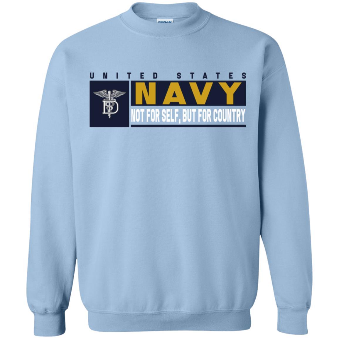 Navy Dental Technician Navy DT- Not for self Long Sleeve - Pullover Hoodie-TShirt-Navy-Veterans Nation