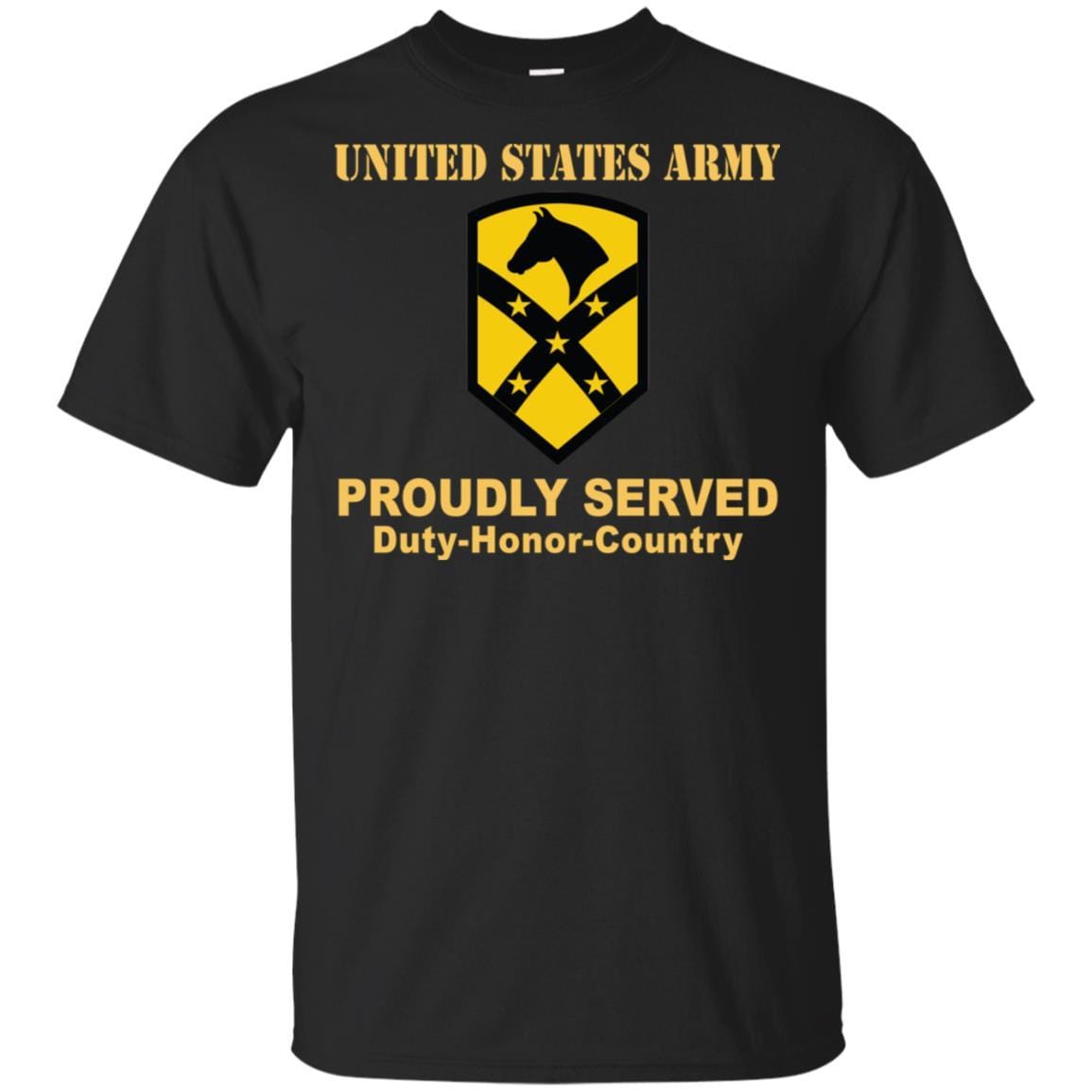 US ARMY 15TH SUSTAINMENT BRIGADE- Proudly Served T-Shirt On Front For Men-TShirt-Army-Veterans Nation