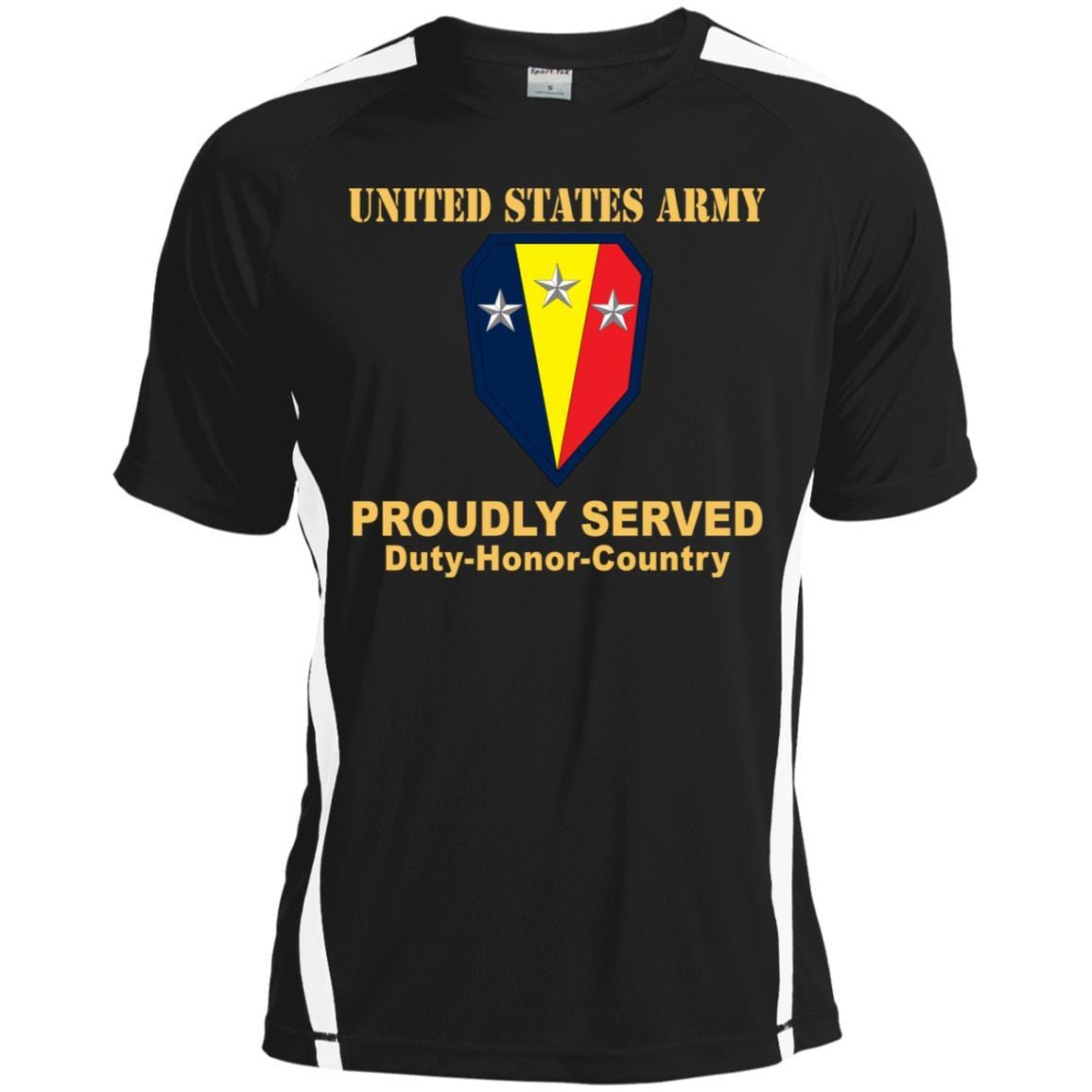 US ARMY 50TH INFANTRY BRIGADE COMBAT TEAM - Proudly Served T-Shirt On Front For Men-TShirt-Army-Veterans Nation