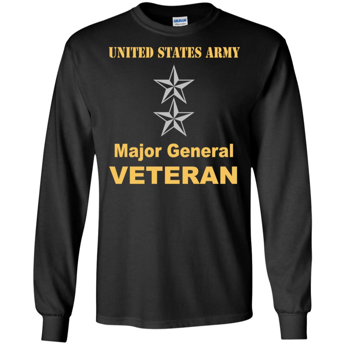 US Army O-8 Major General O8 MG General Officer Veteran Men T Shirt On Front-TShirt-Army-Veterans Nation
