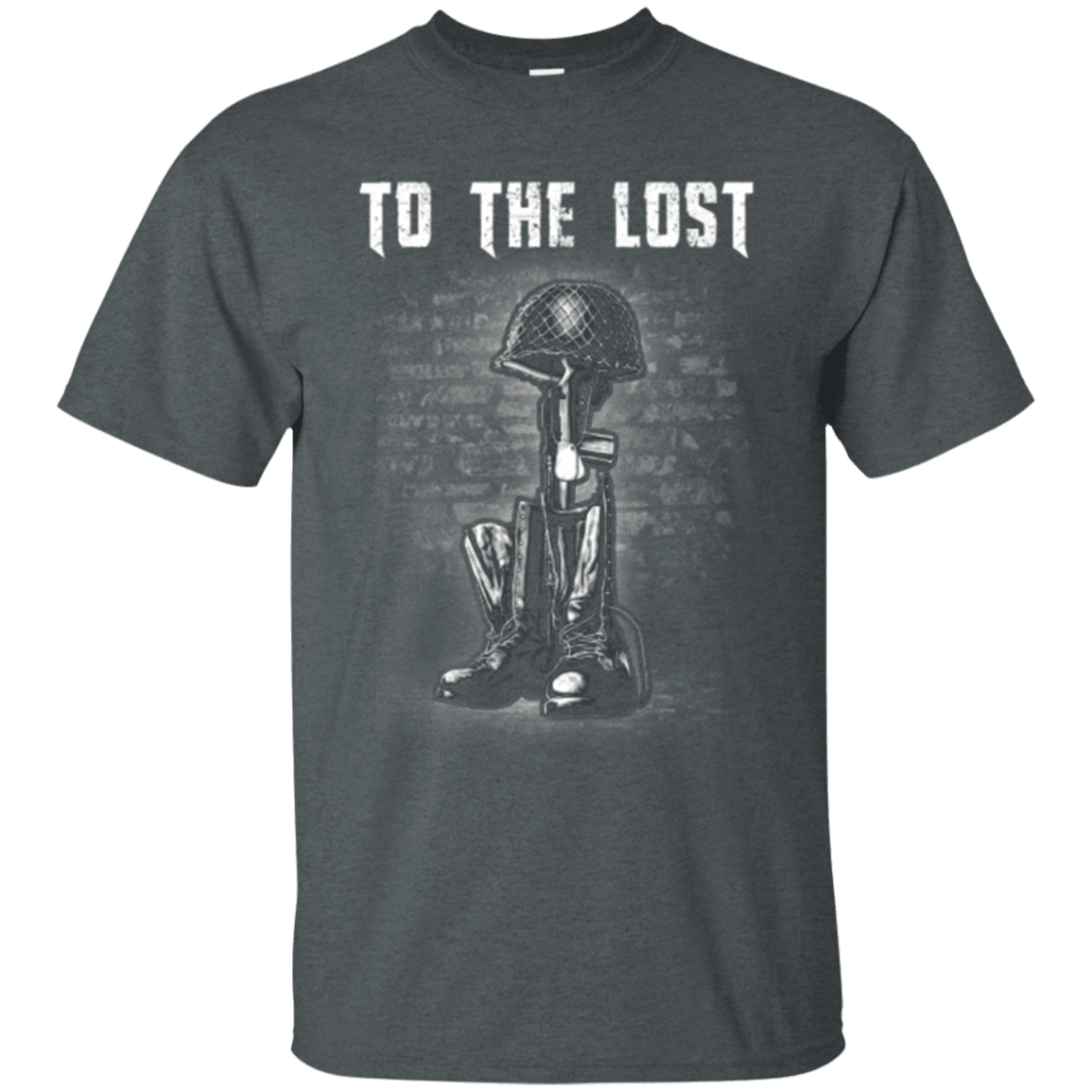 Military T-Shirt "To The Lost - Veteran"-TShirt-General-Veterans Nation