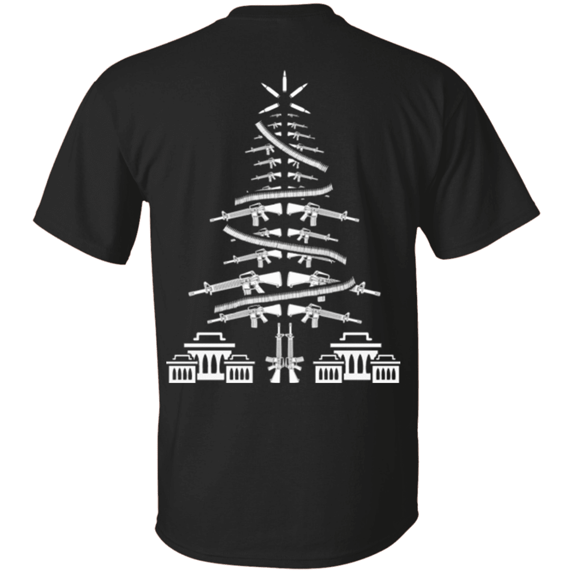 Military T-Shirt "Christmas Tree Veteran"-TShirt-General-Veterans Nation