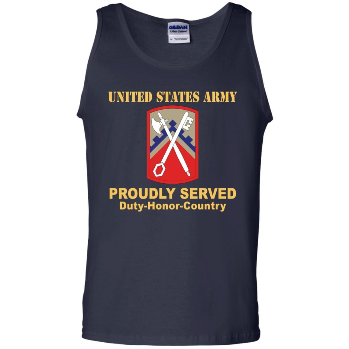 US ARMY 16TH SUSTAINMENT BRIGADE- Proudly Served T-Shirt On Front For Men-TShirt-Army-Veterans Nation