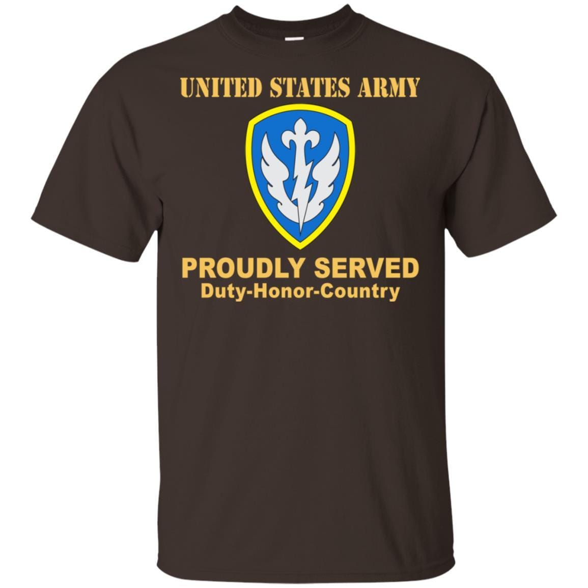 US ARMY 504TH BATTLEFIELD SURVEILLANCE- Proudly Served T-Shirt On Front For Men-TShirt-Army-Veterans Nation