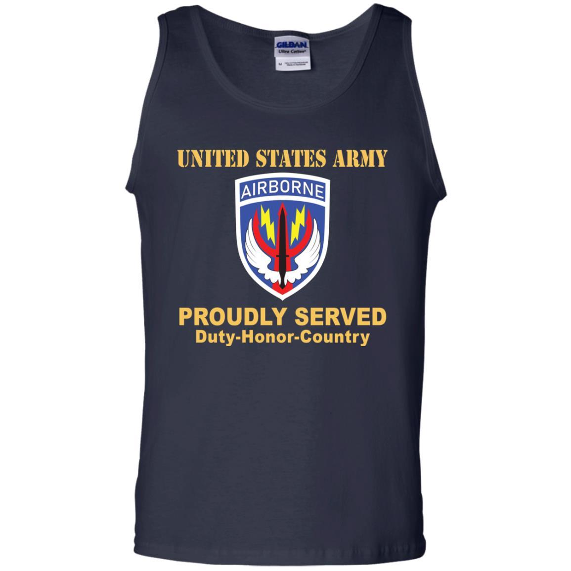 US ARMY SPECIAL OPERATIONS COMMAND CENTRAL- Proudly Served T-Shirt On Front For Men-TShirt-Army-Veterans Nation