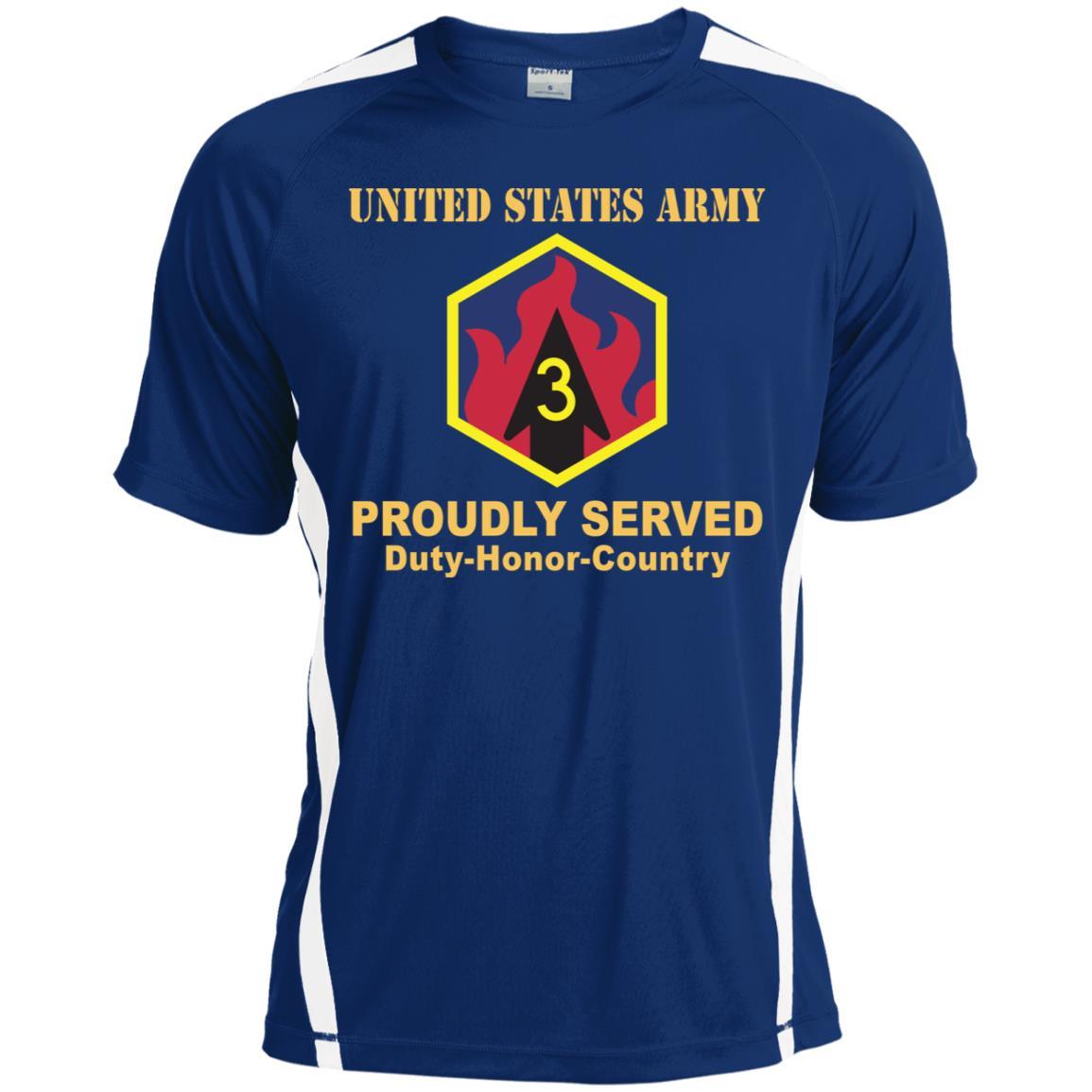 US ARMY 3RD CHEMICAL BRIGADE- Proudly Served T-Shirt On Front For Men-TShirt-Army-Veterans Nation