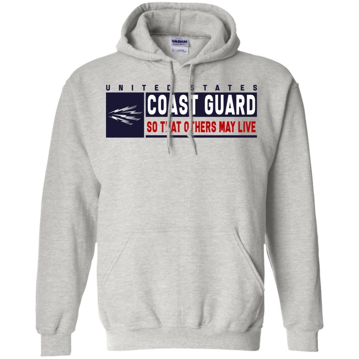 US Coast Guard Telecommunications Specialist TC Logo- So that others may live Long Sleeve - Pullover Hoodie-TShirt-USCG-Veterans Nation