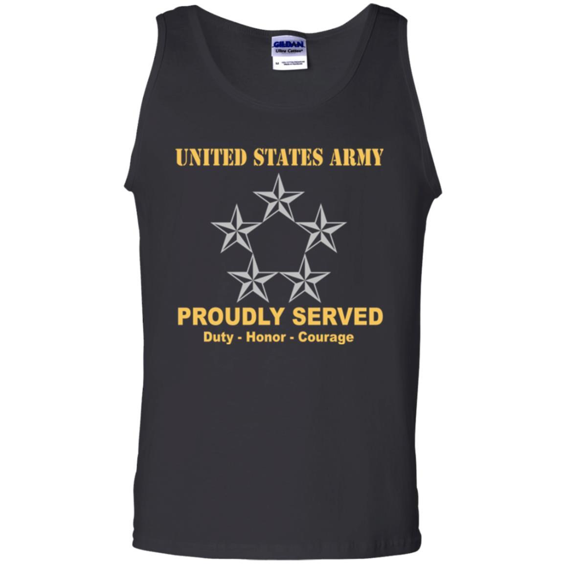 US Army O-10 General of the Army O10 GA General Officer Ranks Men Front Shirt US Army Rank-TShirt-Army-Veterans Nation