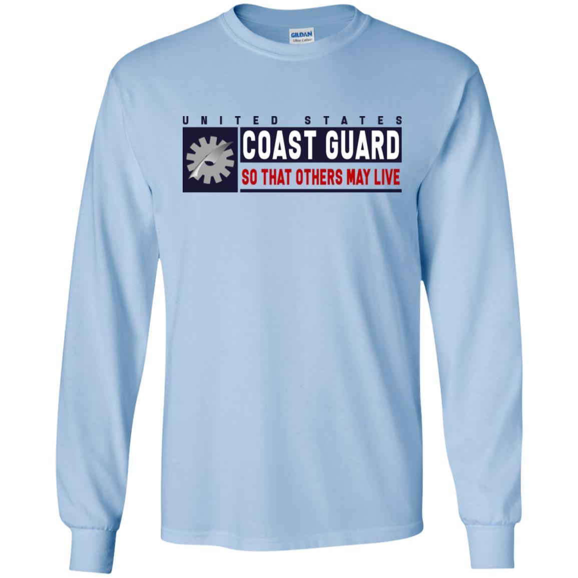 US Coast Guard Data Processing Technician DP Logo- So that others may live Long Sleeve - Pullover Hoodie-TShirt-USCG-Veterans Nation