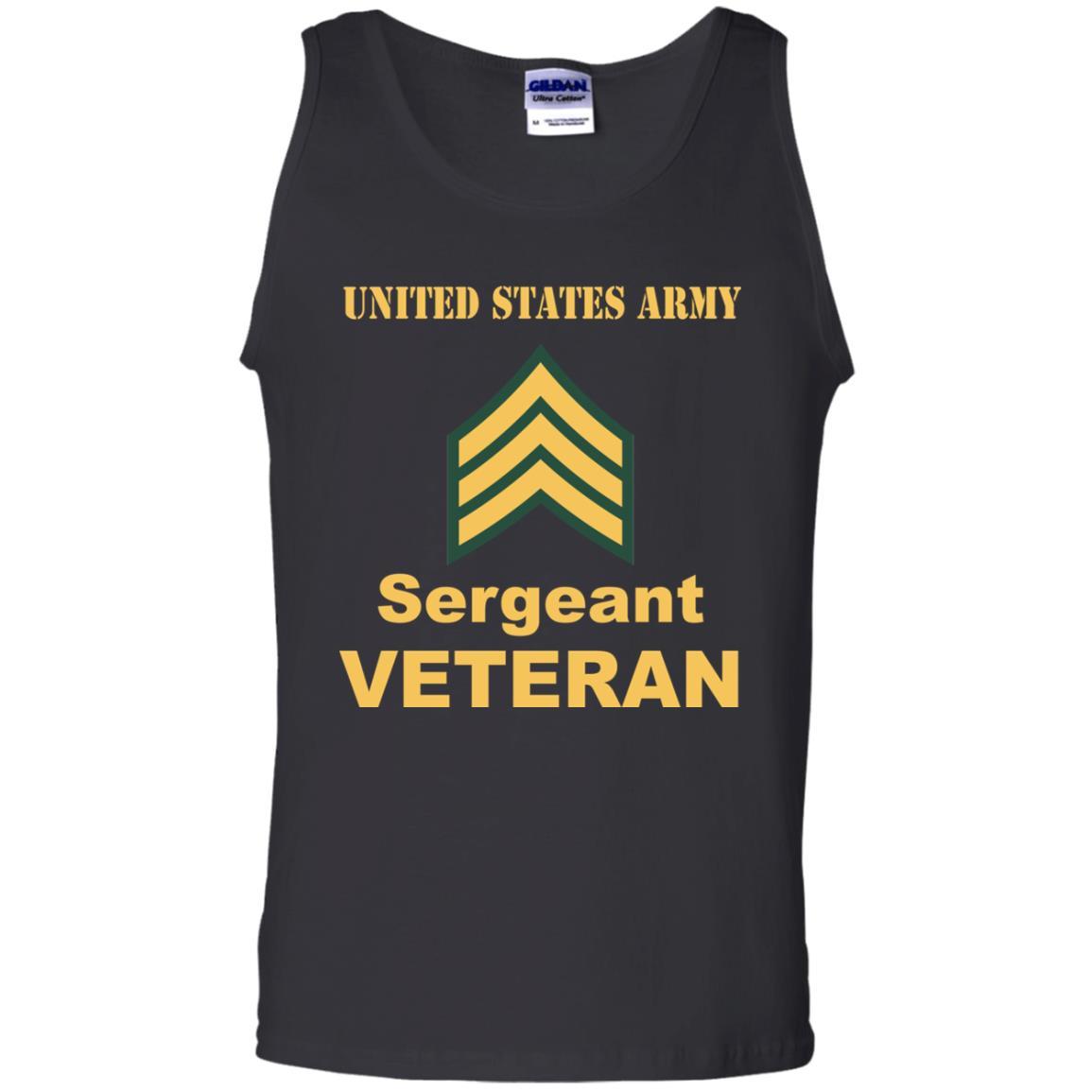 US Army E-5 Sergeant E5 SGT Noncommissioned Officer Veteran Men T Shirt On Front-TShirt-Army-Veterans Nation